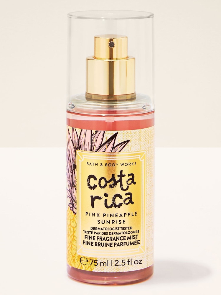 Bath & Body Works Pink Pineapple Sunrise Travel Size Fine Fragrance Mist 75ml - Image 1 of 3