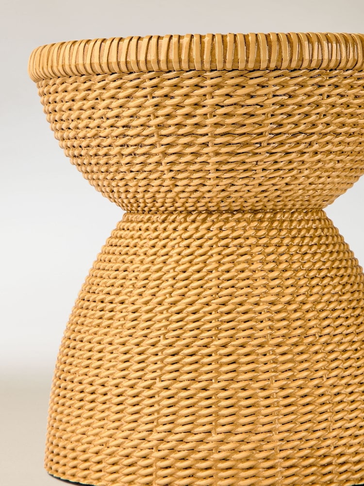 Bath & Body Works Woven Pedestal 3-Wick Candle Holder - Image 2 of 2 Bath & Body Works Woven Pedestal 3-Wick Candle Holder - Image 2 of 2