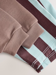 Brown/Blue Baby Set Sweat Top and Trousers (0mths-2yrs) - Image 11 of 11