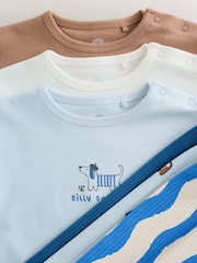Imprimé de chien bleu - Ensemble haut Bébé et leggings à jambes amples 6 Pieces (0mois-2ans) - Image 11 de 16