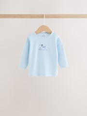 Imprimé de chien bleu - Ensemble haut Bébé et leggings à jambes amples 6 Pieces (0mois-2ans) - Image 2 de 16