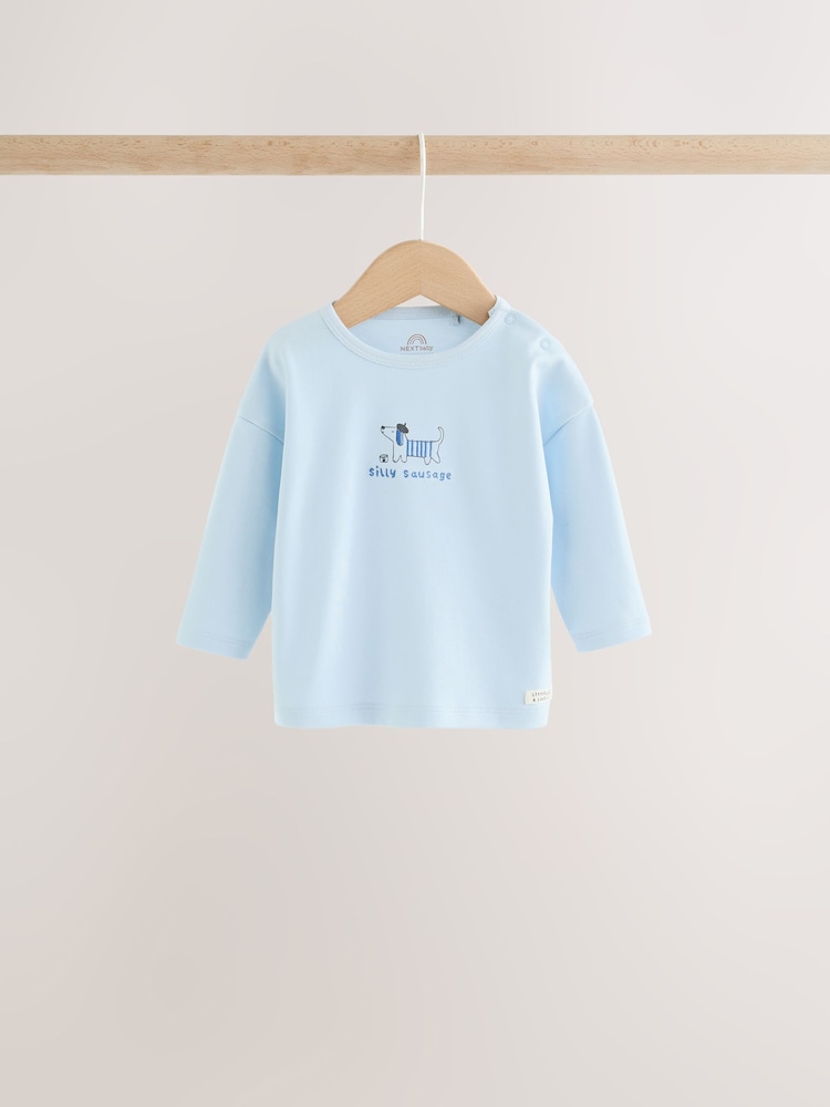 Imprimé de chien bleu - Ensemble haut Bébé et leggings à jambes amples 6 Pieces (0mois-2ans) - Image 2 de 16 Imprimé de chien bleu - Ensemble haut Bébé et leggings à jambes amples 6 Pieces (0mois-2ans) - Image 2 de 16