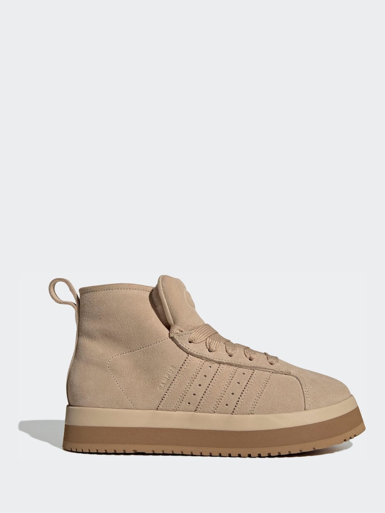 adidas Originals Light Brown Campus 00S Winter Mid Trainers - Image 1 of 9 adidas Originals Light Brown Campus 00S Winter Mid Trainers - Image 1 of 9