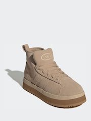 adidas Originals Light Brown Campus 00S Winter Mid Trainers - Image 3 of 9
