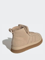 adidas Originals Light Brown Campus 00S Winter Mid Trainers - Image 4 of 9