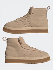 adidas Originals Light Brown Campus 00S Winter Mid Trainers - Image 5 of 9