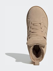 adidas Originals Light Brown Campus 00S Winter Mid Trainers - Image 6 of 9