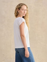 Hobbs Ivana Broderie Top - Bild 2 von 5