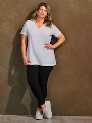 Live Unlimited Black Tall Jersey Leggings - Image 1 of 5