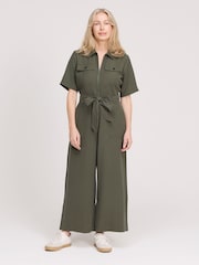 Широкие укороченный комбинезон Finery Marie - Изображение 1 4
