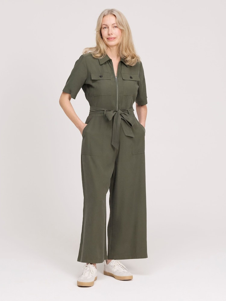 Широкие укороченный комбинезон Finery Marie - Изображение 2 4 Широкие укороченный комбинезон Finery Marie - Изображение 2 4