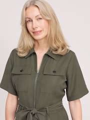 Широкие укороченный комбинезон Finery Marie - Изображение 3 4