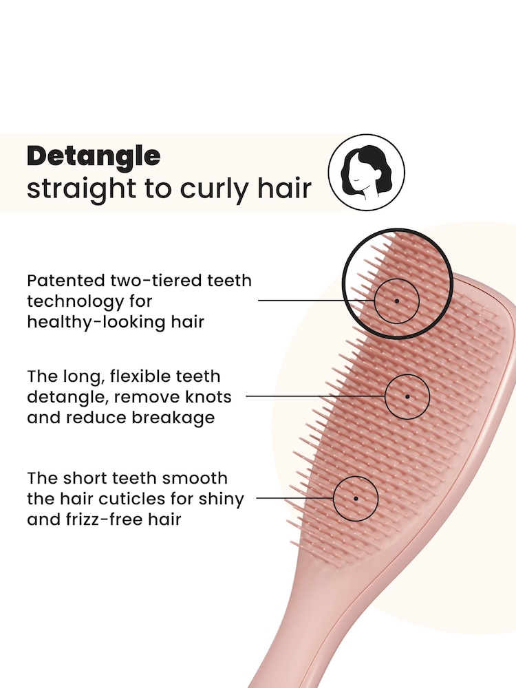 Tangle Teezer The Ultimate Detangler Summer Rose - Image 2 of 8 Tangle Teezer The Ultimate Detangler Summer Rose - Image 2 of 8
