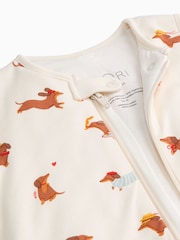 MORI Cream Sausage Dog Supersoft Sleeping Bag 1.5 TOG - Image 3 of 4