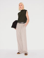 Jigsaw Green Merino Cocoon Tank - Image 3 of 6