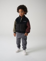 smALLSAINTS Black Underground Fleece Jacket - Image 3 of 5