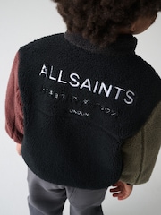 smALLSAINTS Black Underground Fleece Jacket - Image 5 of 5