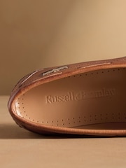 Ανοιχτό καφέ/Καφέ - Μοκασίνια Russell & Bromley Chester με φούντες - Εικόνα 7 του 7