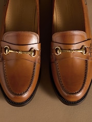 Russell & Bromley Tan Brown Brewster Snaffle Loafers - Image 7 of 7