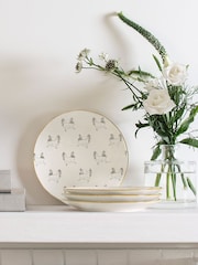 Sophie Allport Natural Chicken Stoneware Small Side Plate - Image 1 of 2