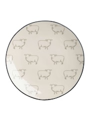Sophie Allport Grey Sheep Stoneware Small Side Plate - Image 1 of 1