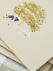 Sophie Allport Set of 4 Neutral Stone Farm Friends Placemats - Image 2 of 3