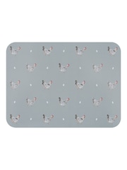 Sophie Allport Set of 4 Grey Chicken Placemats - Image 1 of 1