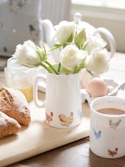 Sophie Allport White Lay A Little Egg Medium Jug - Image 1 of 2