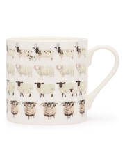 Sophie Allport White Sheep Baa Mug - Image 2 of 2