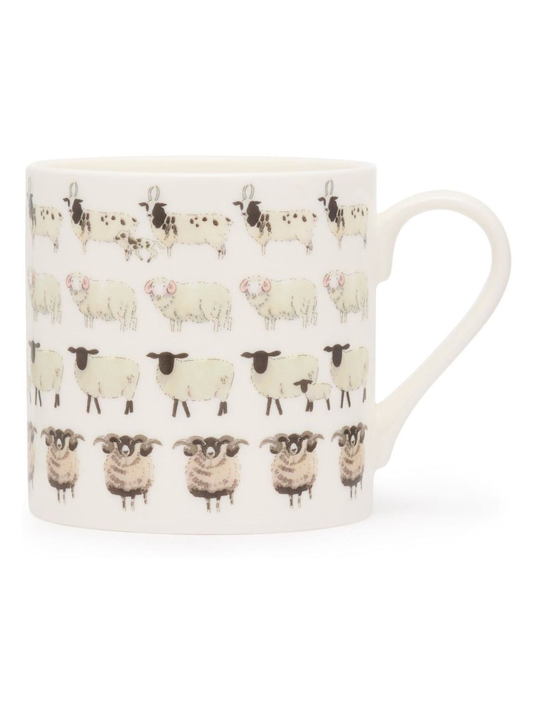 Sophie Allport White Sheep Baa Mug - Image 2 of 2