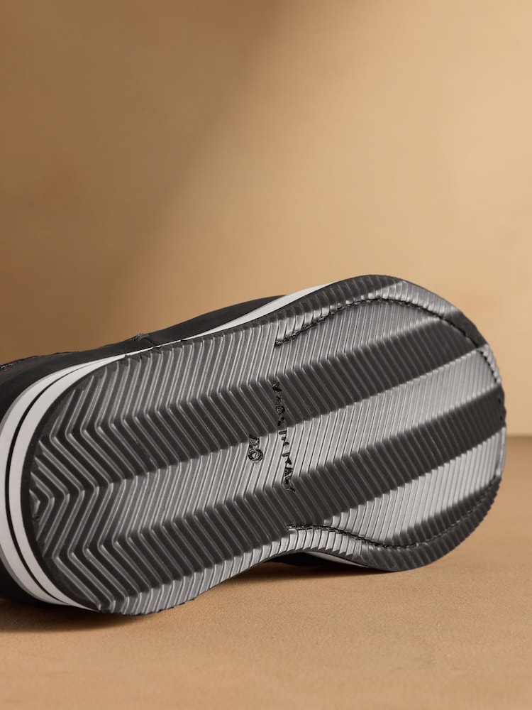 Russell & Bromley Black San Giusto Oxford Laceless Sneakers - Image 7 of 7 Russell & Bromley Black San Giusto Oxford Laceless Sneakers - Image 7 of 7