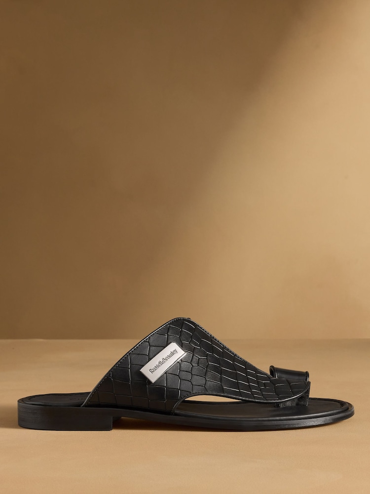 Russell & Bromley Arabian Toe-Post Sandals - 7ичинен 2 сүрөт