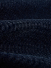 Dark Blue Relaxed Drop Shoulder Denim Overshirt - Image 7 of 8