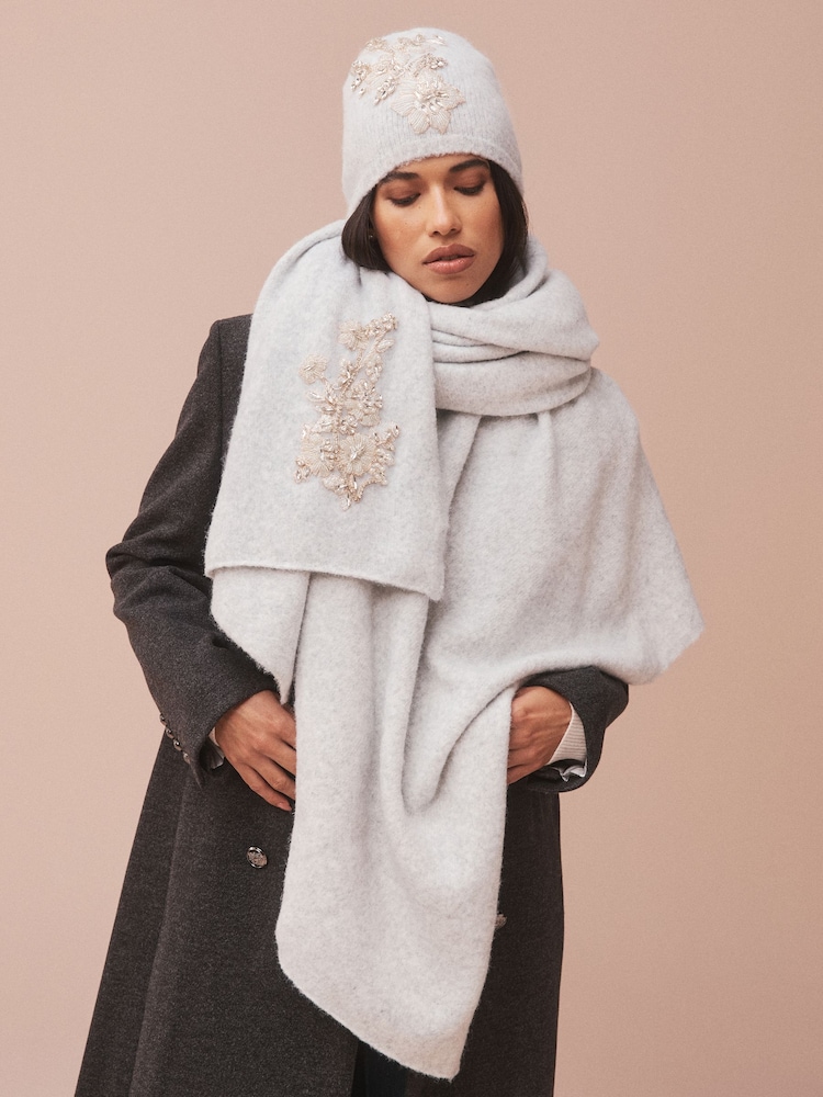 B by Ted Baker -pipo, harmaa, timanttikuvioinen, kirjailtu - Kuva 2 / 6