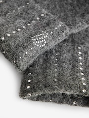 B by Ted Baker Diamante Stud Gloves - Image 4 of 4