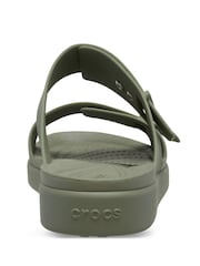 Crocs סנדלים נמוכים עם אבזם, דגם Brooklyn - תמונה 2 מתוך 6