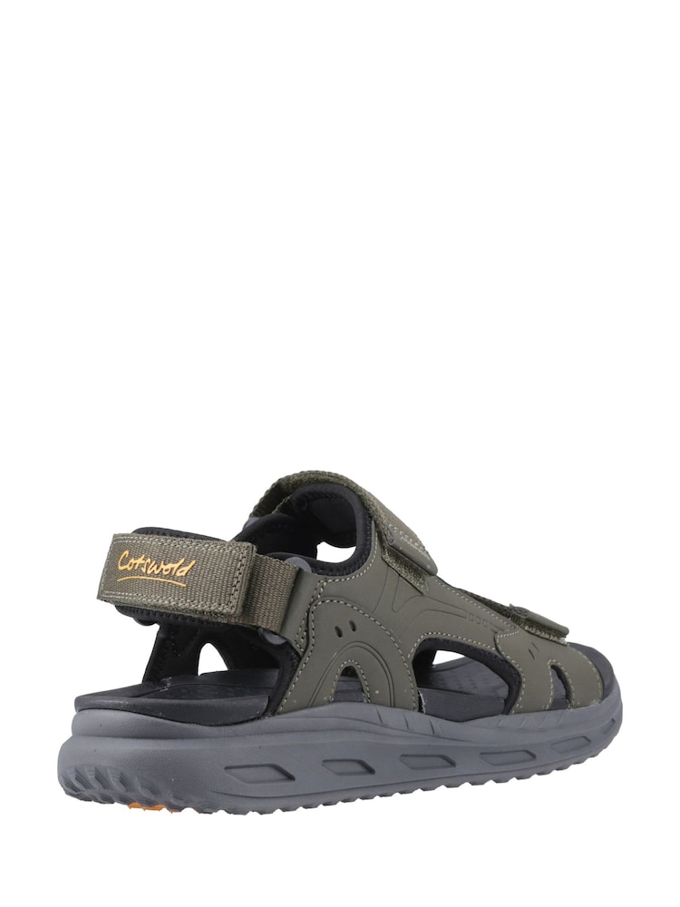 Cotswolds Green Fairfoird Sandals - Image 2 of 5 Cotswolds Green Fairfoird Sandals - Image 2 of 5