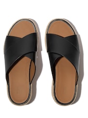 FitFlop Black Platfforms Espadrille Sandals - Image 4 of 5