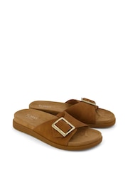 TOMS Brown Marin Slide Sandals - Image 2 of 6