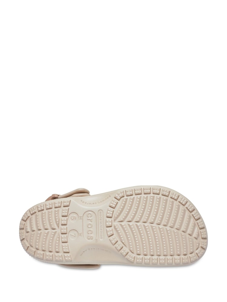 Crocs Brown Classic Buckle Clogs - Image 6 of 6