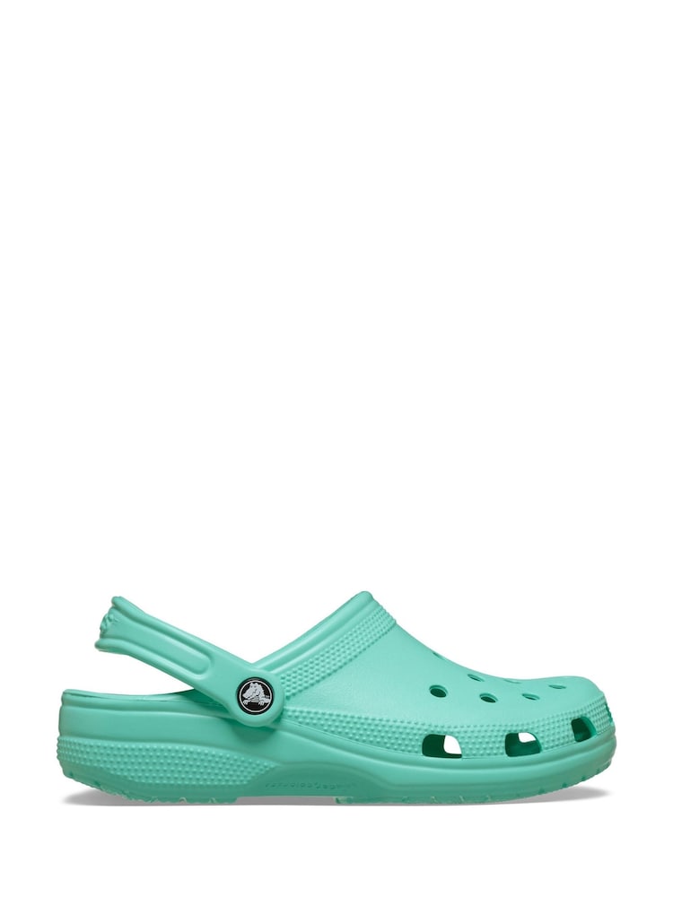 Crocs Green Adult Classic Clogs - Image 6 of 6