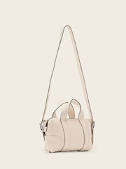 AllSaints White Ares G Compact Cross-Body Bag - Image 5 of 5