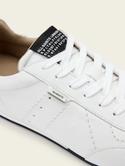 AllSaints White Liam Low Top - Image 5 of 5