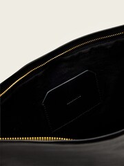 AllSaints Black Bettina Clutch - Image 2 of 3
