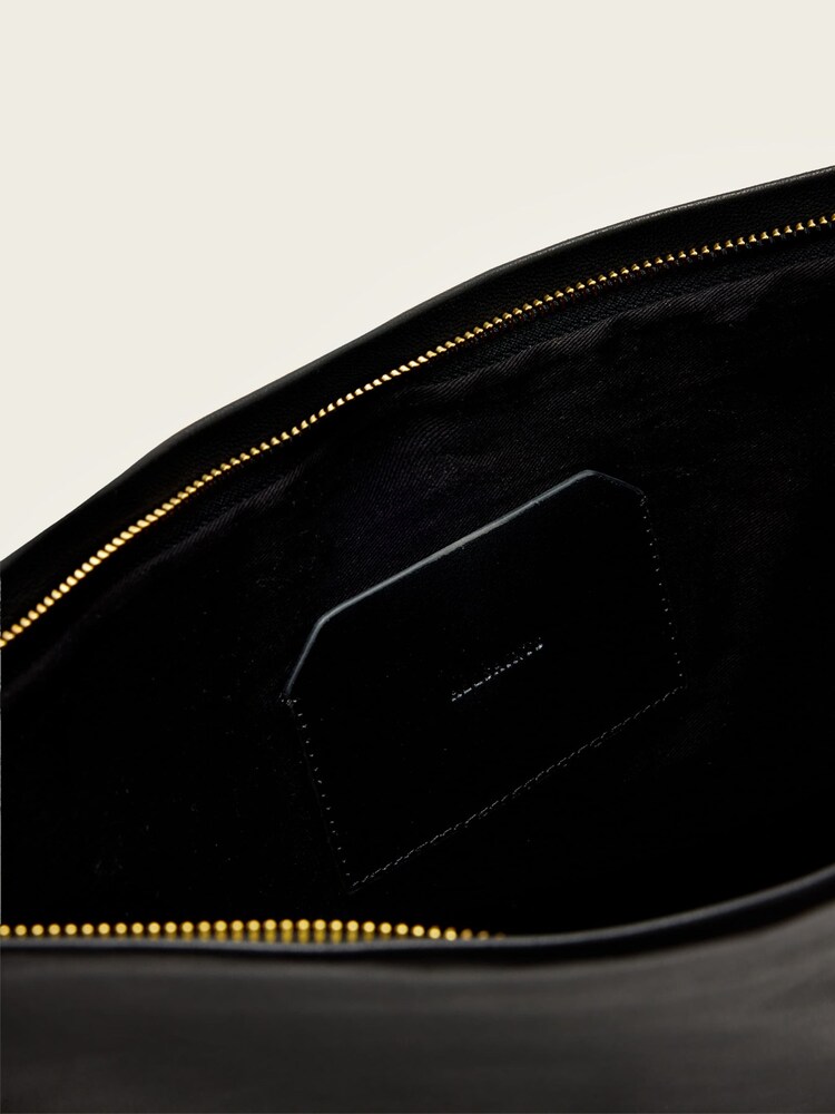 AllSaints Black Bettina Clutch - Image 2 of 3