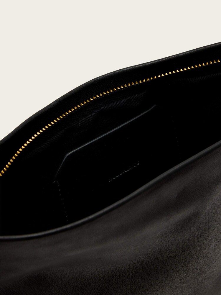 AllSaints Black Bettina Clutch - Image 2 of 3