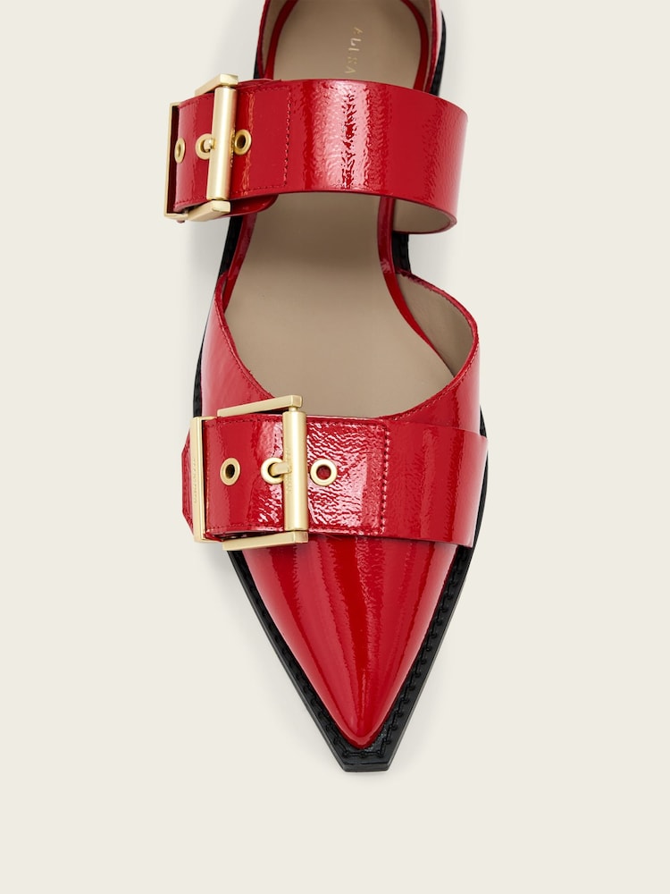 AllSaints Sutton Patent Shoes - תמונה 4 מתוך 4