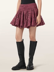 Φούστα με κουκκίδες AllSaints - Εικόνα 1 από 8