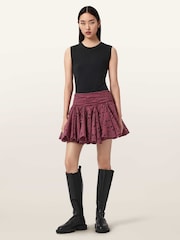 Φούστα με κουκκίδες AllSaints - Εικόνα 3 από 8