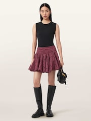 Φούστα με κουκκίδες AllSaints - Εικόνα 6 από 8